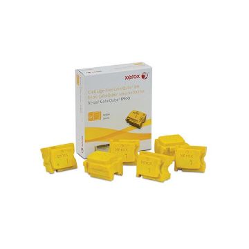 Picture of Xerox 108R01016 Yellow ColorQube Ink (6/Box)