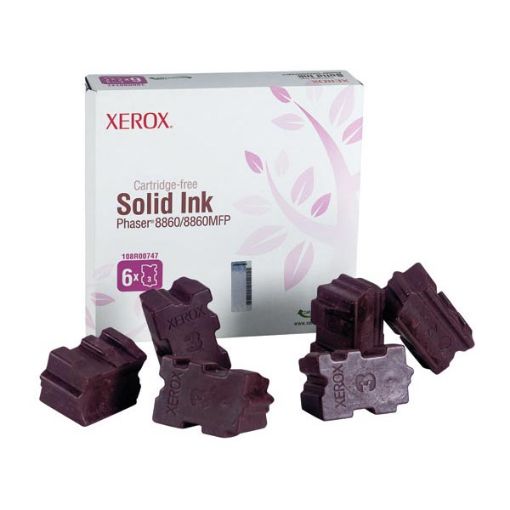 Picture of Xerox 108R00747 Magenta Solid Ink Sticks