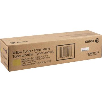 Picture of Xerox 006R01178 (6R1178) Yellow Toner Cartridge