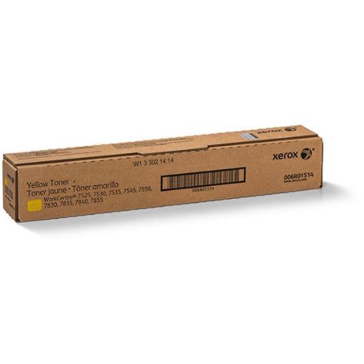 Picture of Xerox 006R01514 (6R1514) Yellow Toner Cartridge