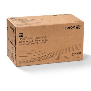 Picture of Xerox 006R01551 (6R1551) Black Toner Cartridge Kit (2 Toner Ctgs + 1 Waste Toner Btl/Box)