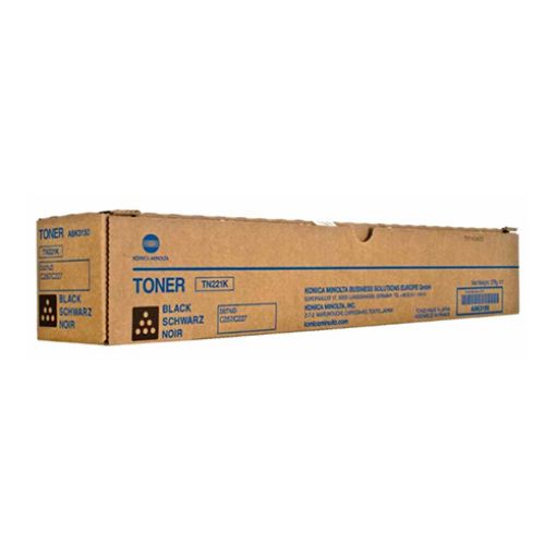 Picture of Konica Minolta A8K3130 (TN-221K) Black Toner Cartridge