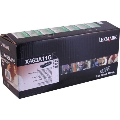 Picture of Lexmark X463A11G Black Toner Cartridge