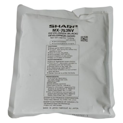 Picture of Sharp MX-753NV Black Developer